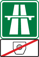 Gebührenfreien Autobahn