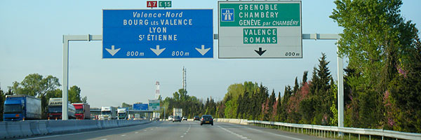 Francouzské dopravní značení