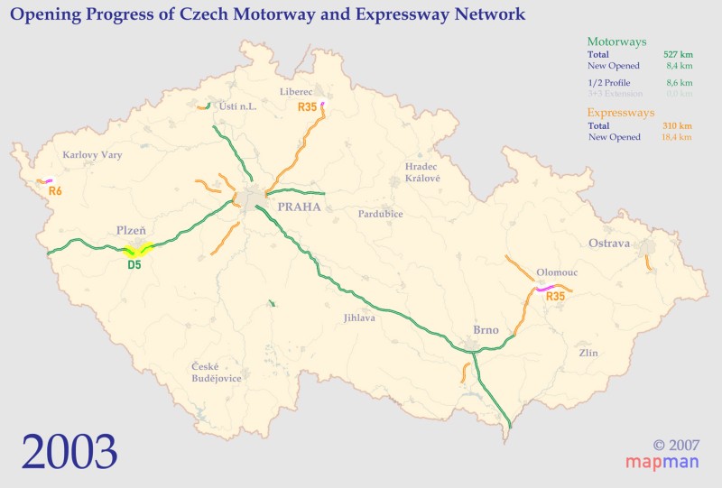 Fotogalerie Opening Progress of Czech Motorways: 36